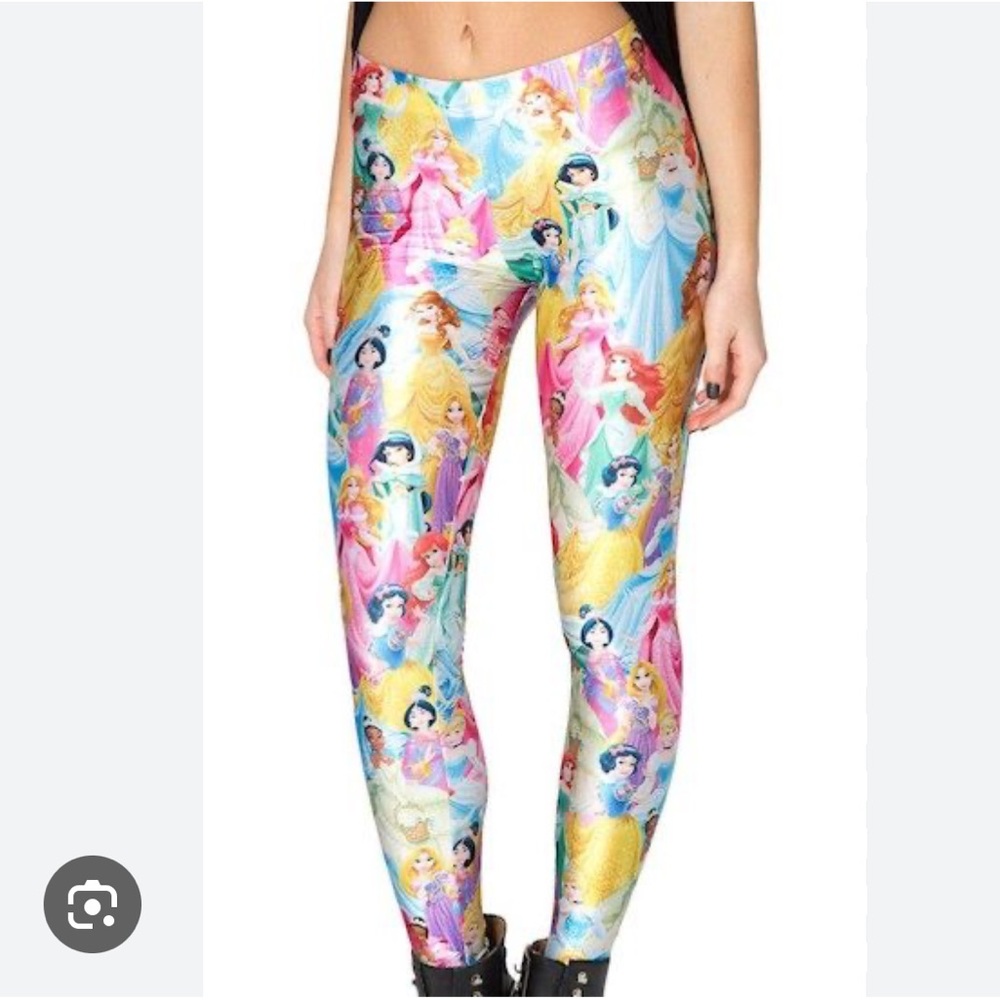 EUC  BLACKMILK  DISNEY PRINCESS  Leggings XL